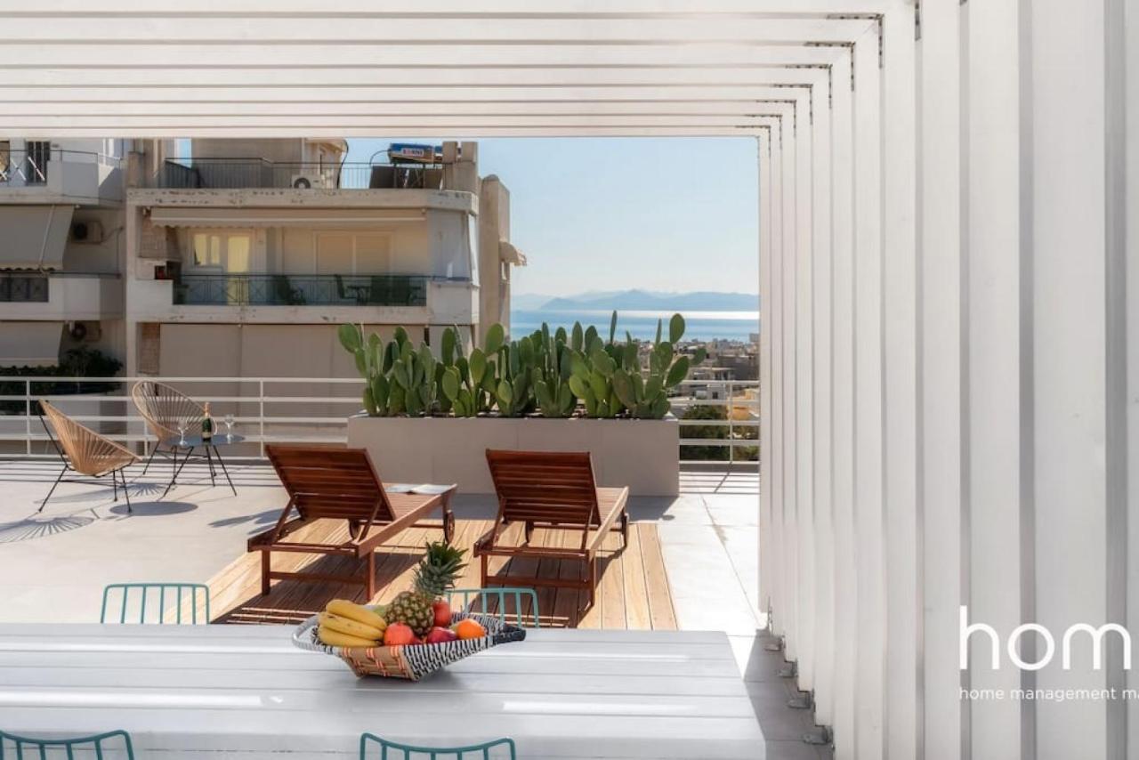 Brand New Homm Penthouse In Ano Glyfada, Dilou Apartamento Atenas Exterior foto