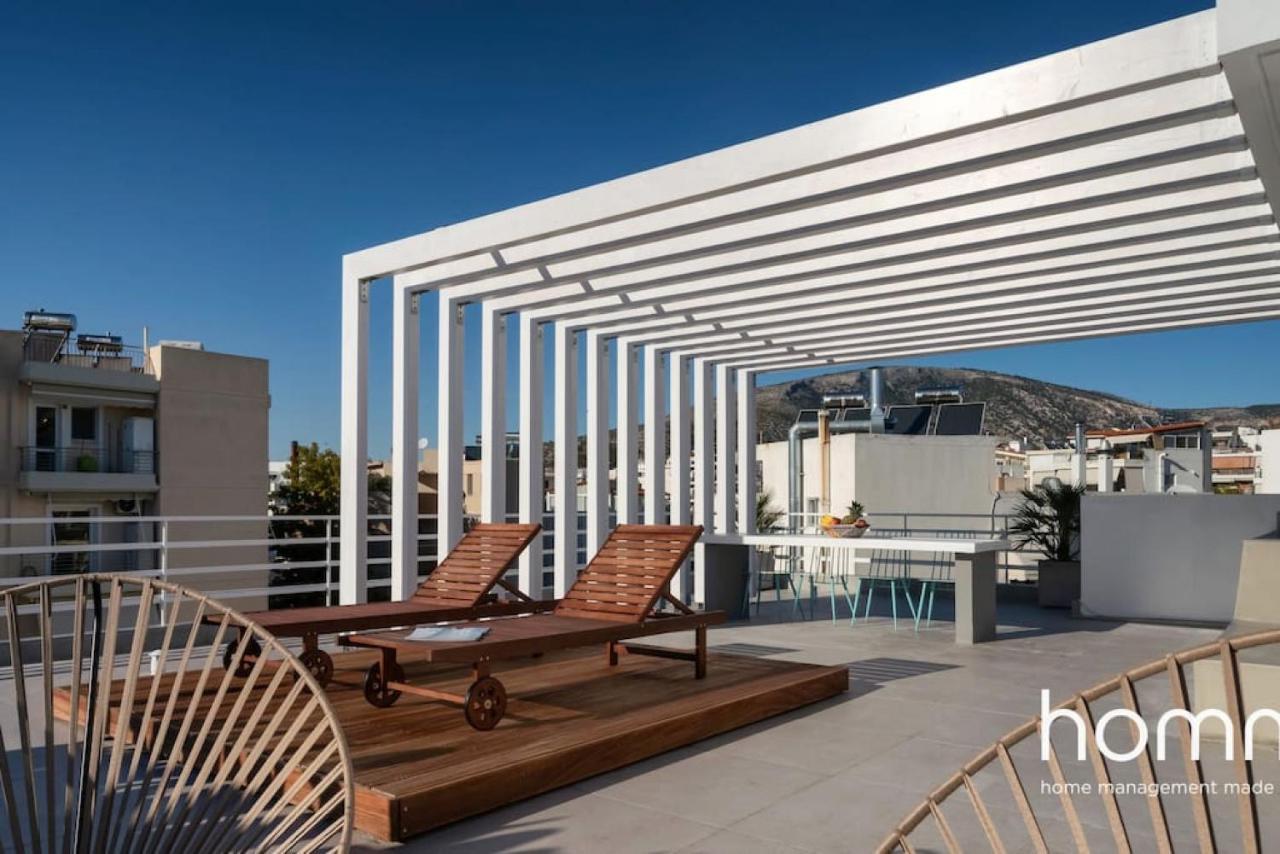 Brand New Homm Penthouse In Ano Glyfada, Dilou Apartamento Atenas Exterior foto