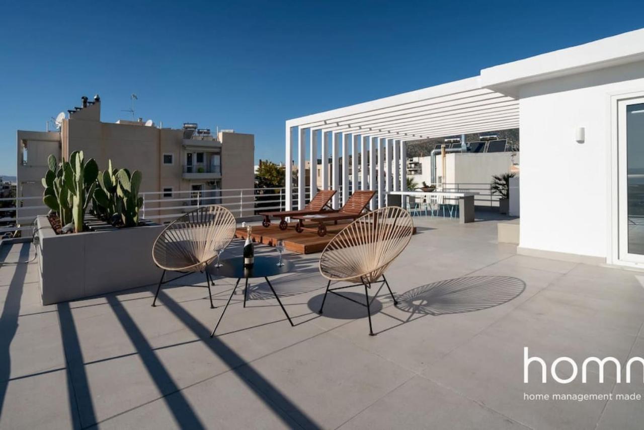 Brand New Homm Penthouse In Ano Glyfada, Dilou Apartamento Atenas Exterior foto