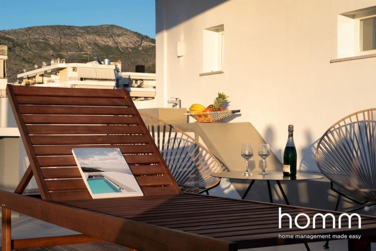 Brand New Homm Penthouse In Ano Glyfada, Dilou Apartamento Atenas Exterior foto